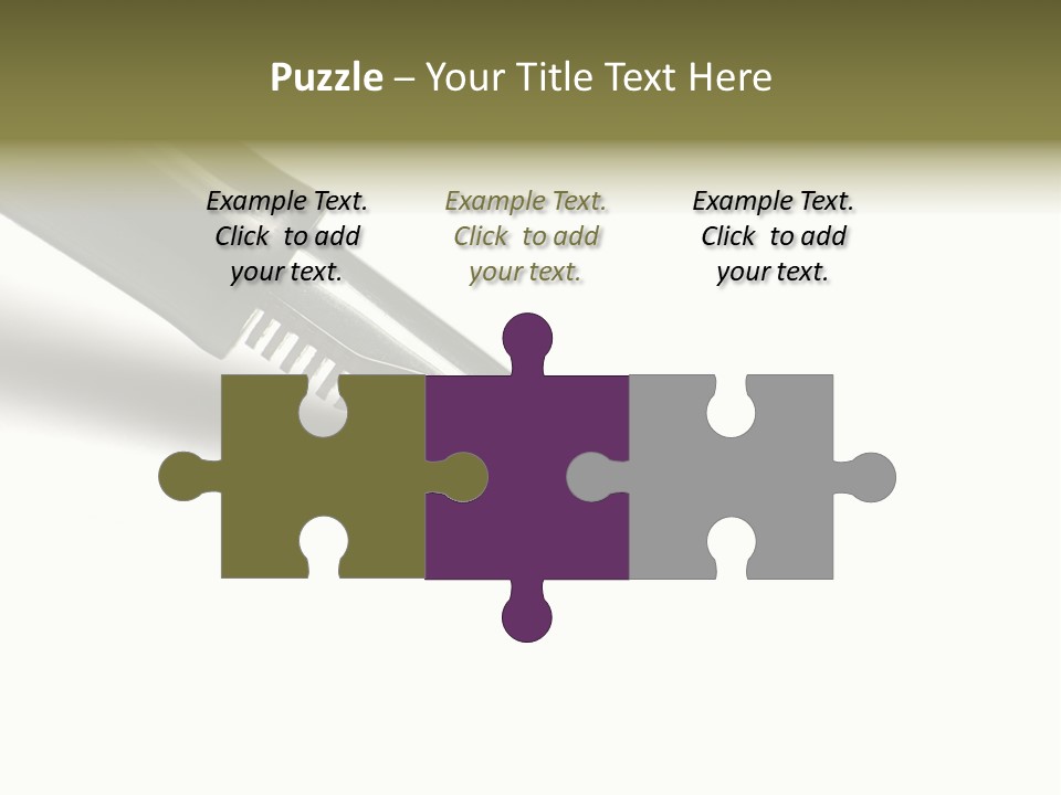 Study Communicate Signature PowerPoint Template