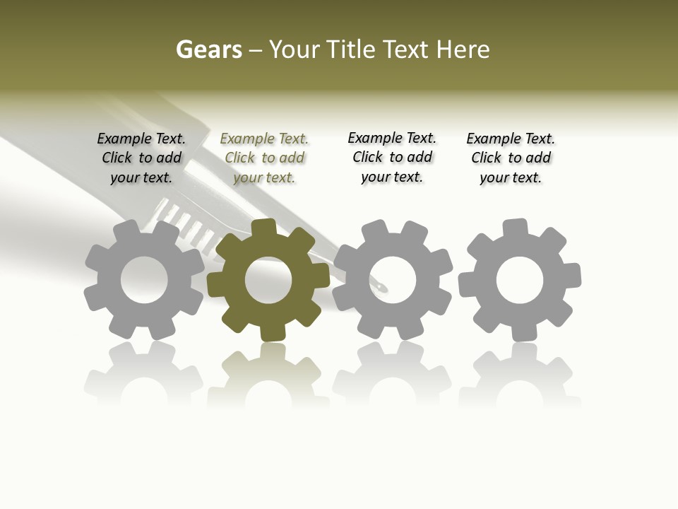 Study Communicate Signature PowerPoint Template