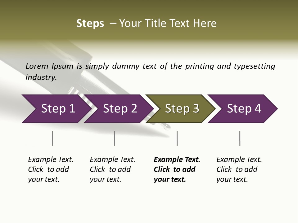 Study Communicate Signature PowerPoint Template
