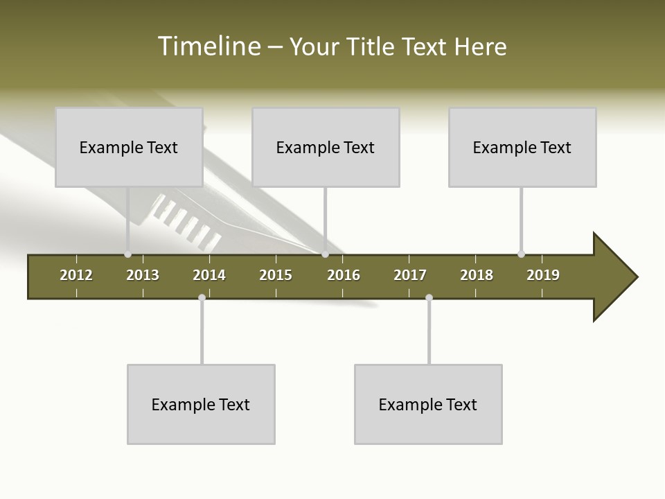 Study Communicate Signature PowerPoint Template