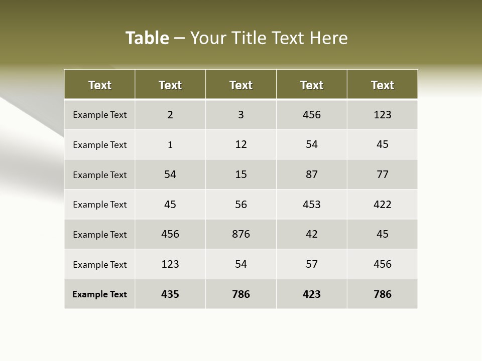 Study Communicate Signature PowerPoint Template