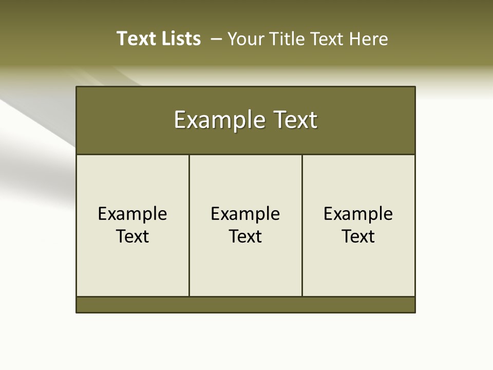 Study Communicate Signature PowerPoint Template