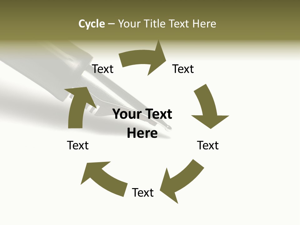 Study Communicate Signature PowerPoint Template