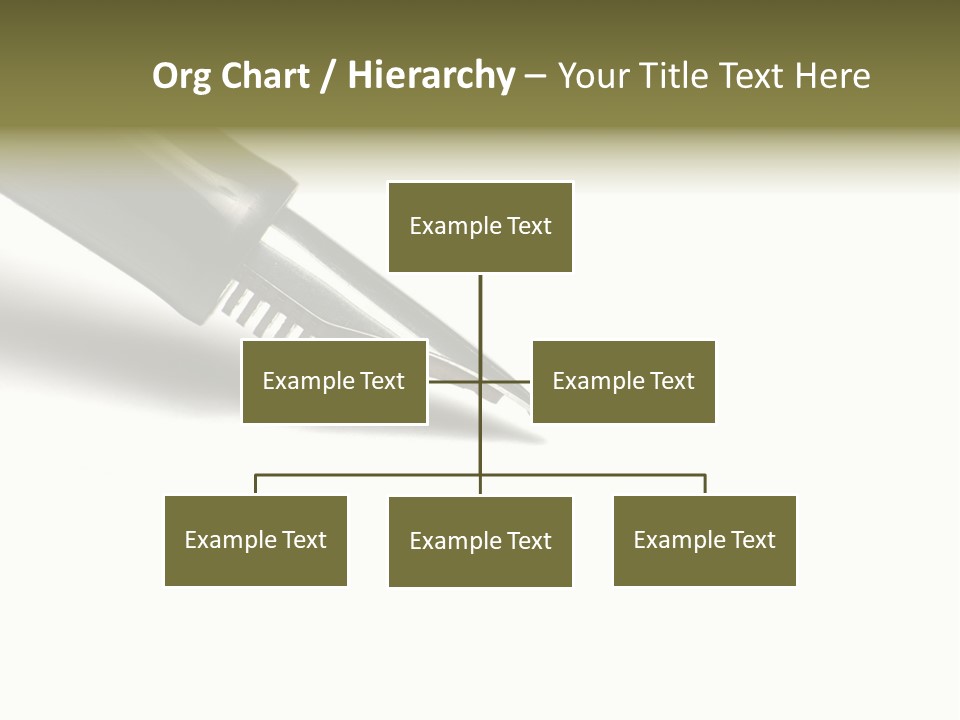 Study Communicate Signature PowerPoint Template