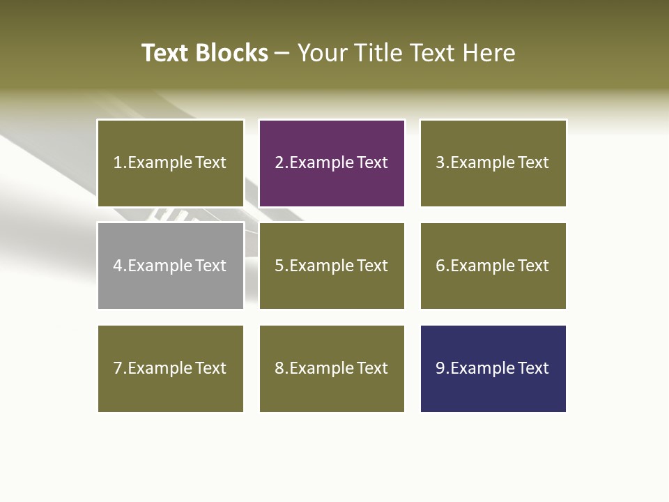 Study Communicate Signature PowerPoint Template