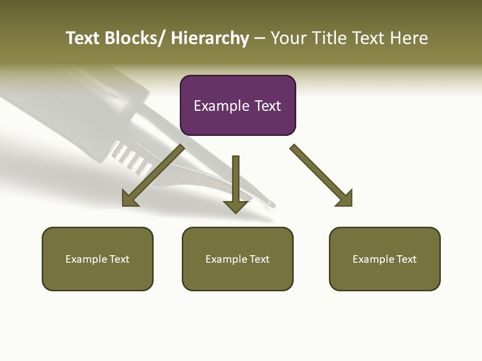 Study Communicate Signature PowerPoint Template