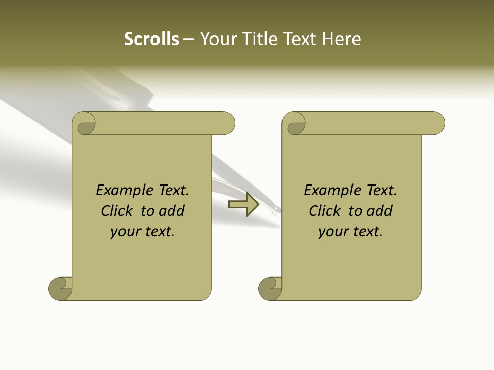 Study Communicate Signature PowerPoint Template