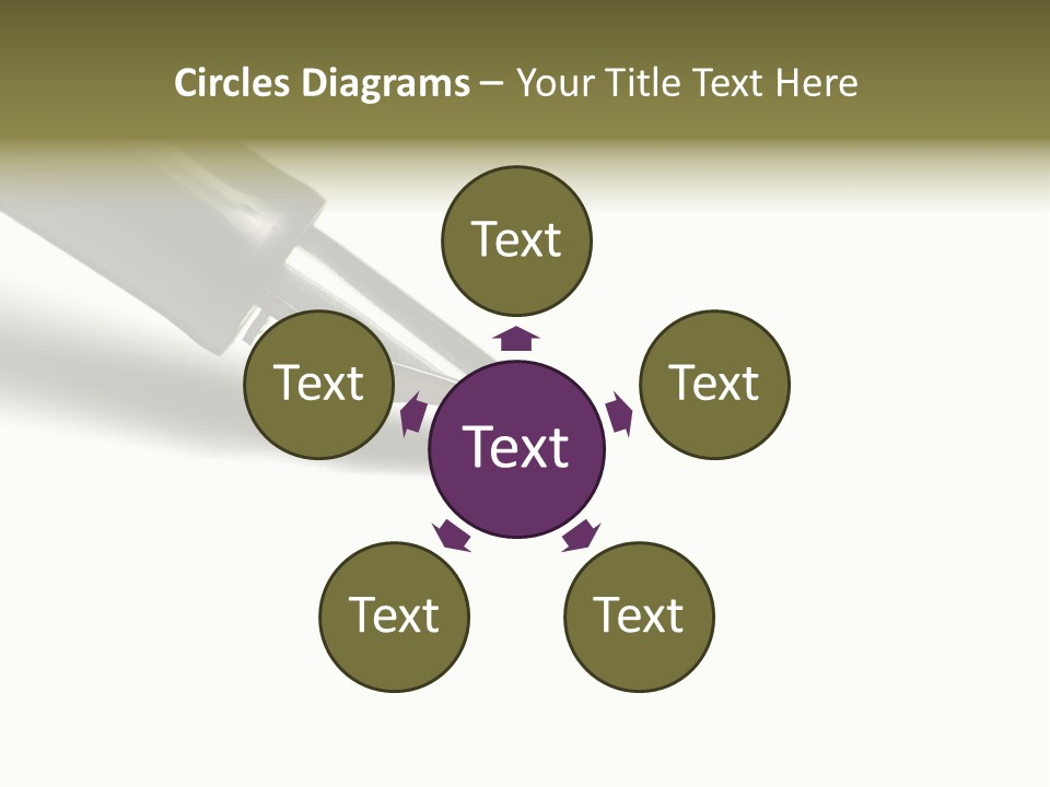 Study Communicate Signature PowerPoint Template