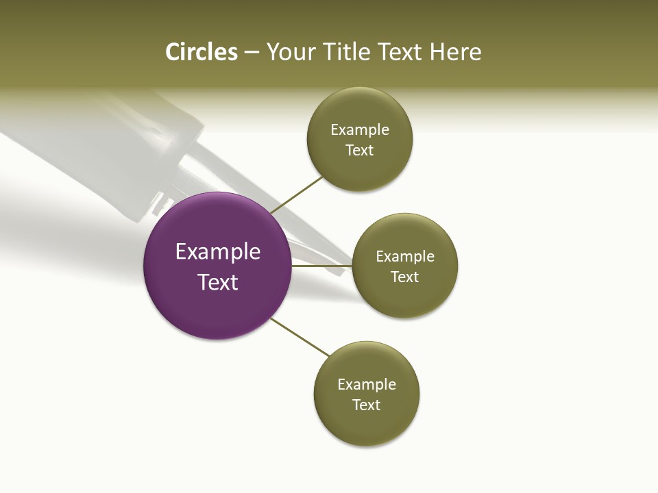 Study Communicate Signature PowerPoint Template
