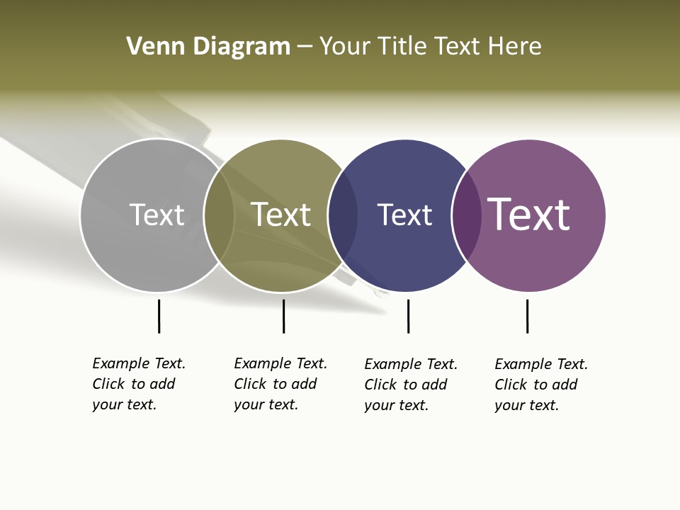 Study Communicate Signature PowerPoint Template