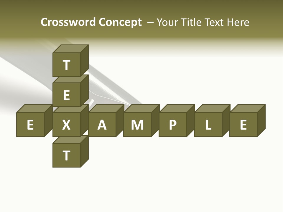 Study Communicate Signature PowerPoint Template