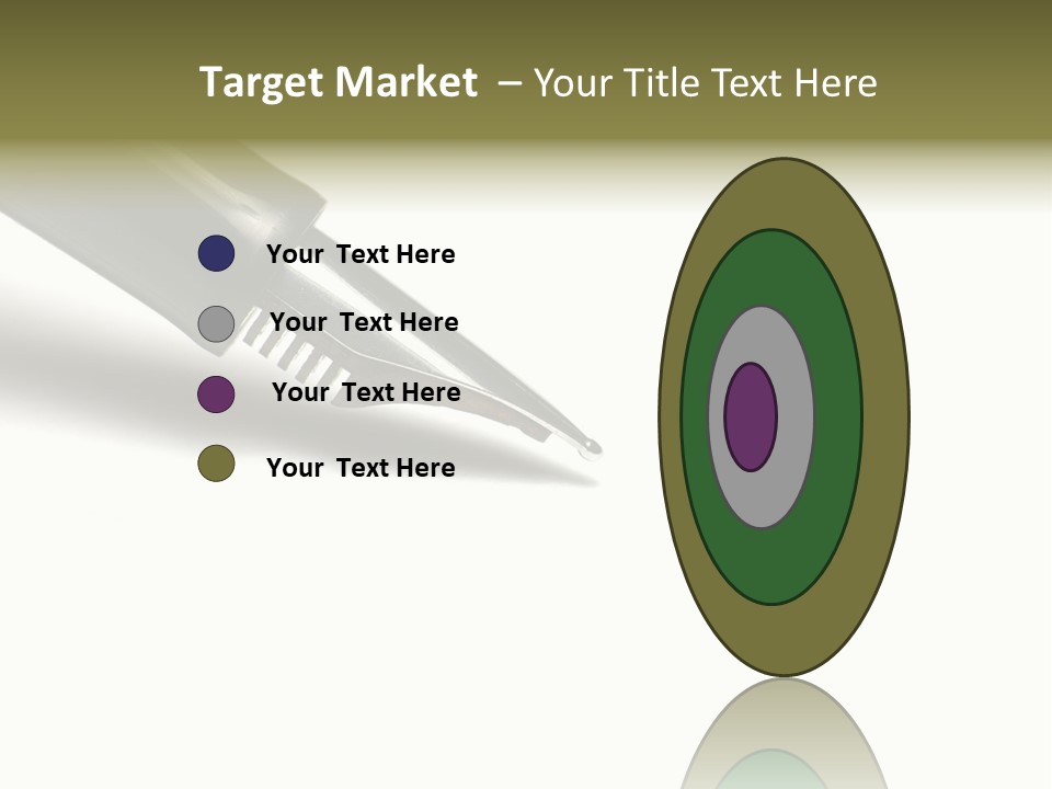 Study Communicate Signature PowerPoint Template