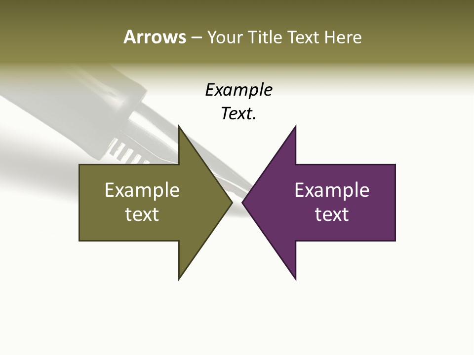 Study Communicate Signature PowerPoint Template