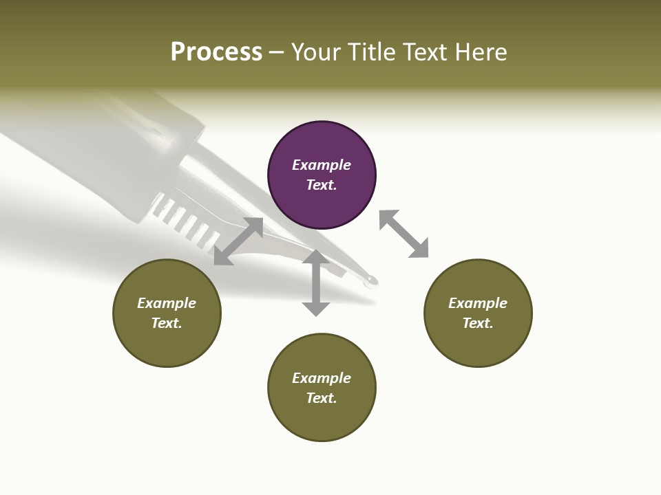 Study Communicate Signature PowerPoint Template