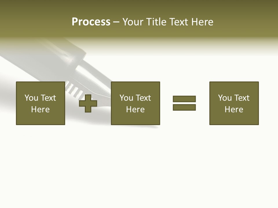 Study Communicate Signature PowerPoint Template