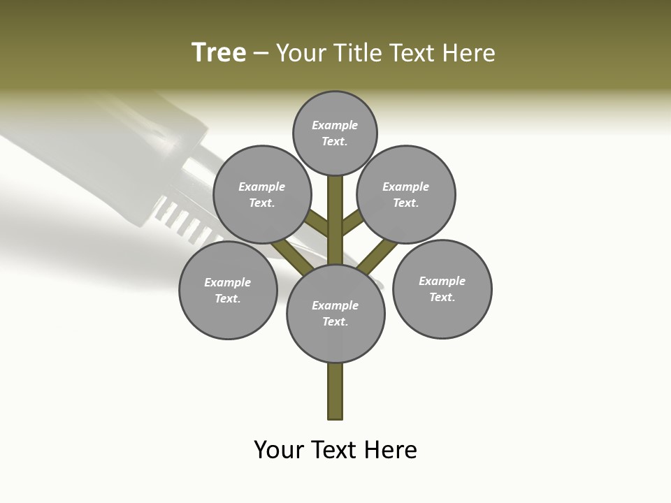 Study Communicate Signature PowerPoint Template