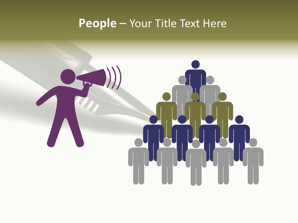 Study Communicate Signature PowerPoint Template