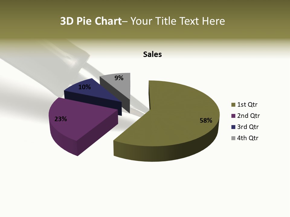 Study Communicate Signature PowerPoint Template