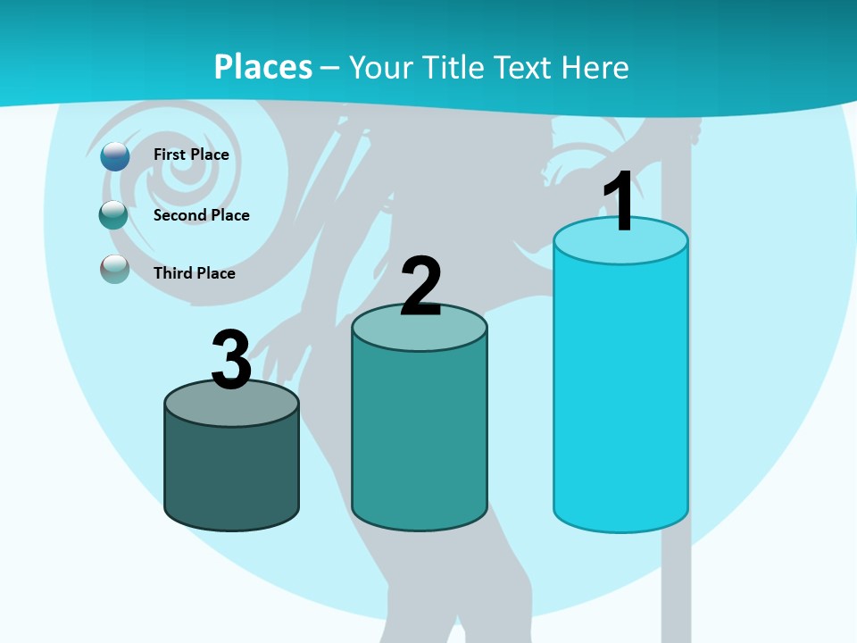 Body Standing Female PowerPoint Template