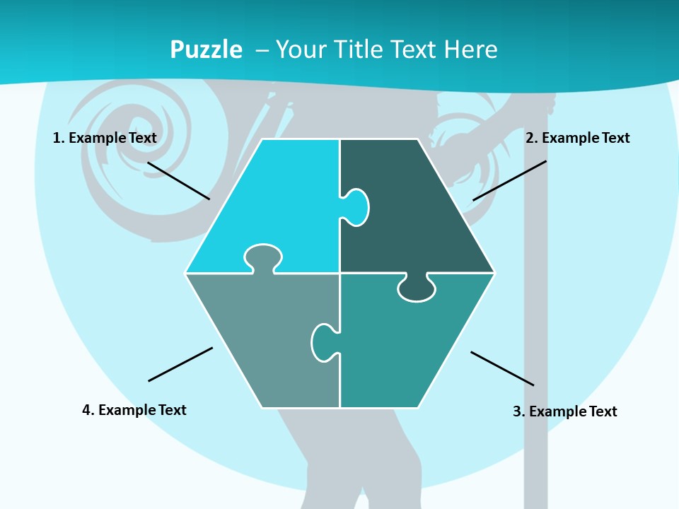 Body Standing Female PowerPoint Template