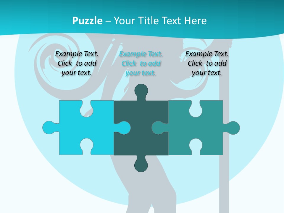 Body Standing Female PowerPoint Template