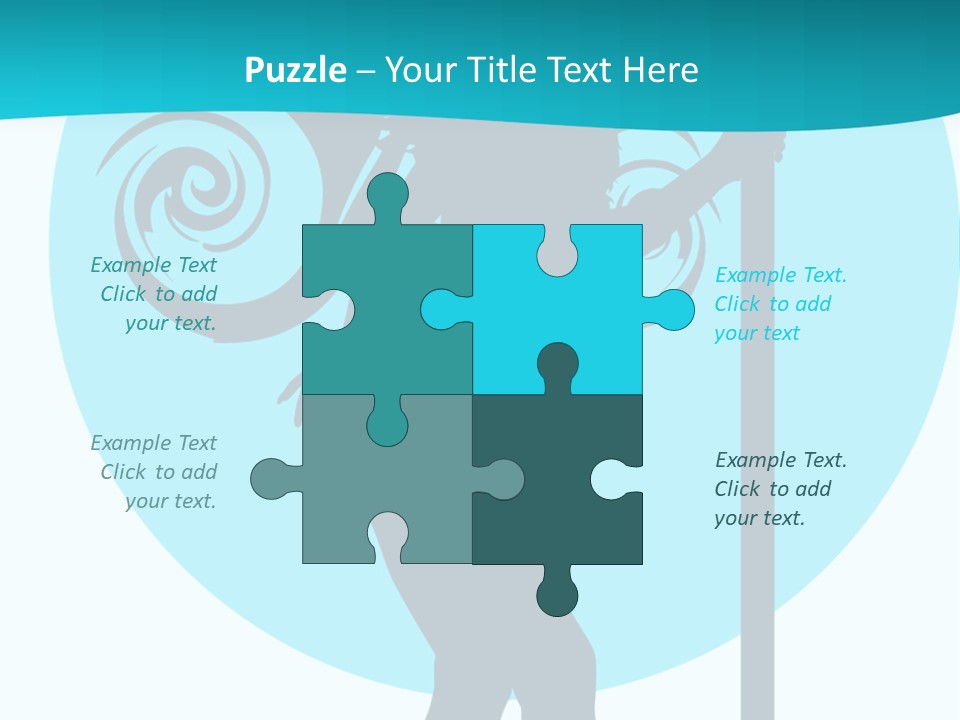 Body Standing Female PowerPoint Template