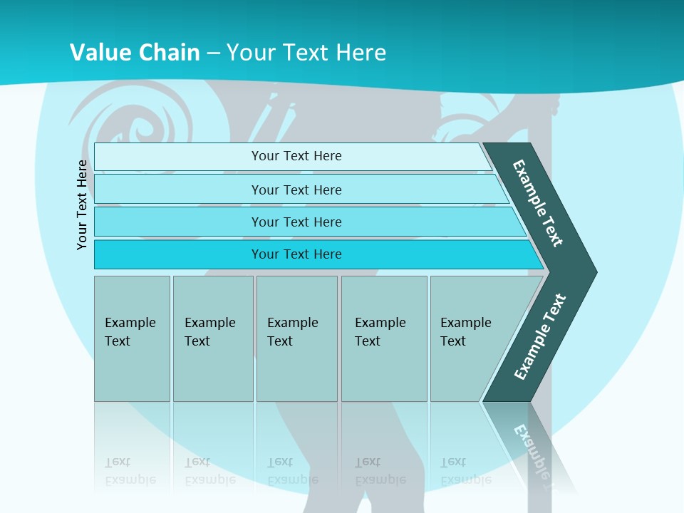 Body Standing Female PowerPoint Template