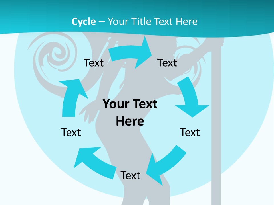 Body Standing Female PowerPoint Template