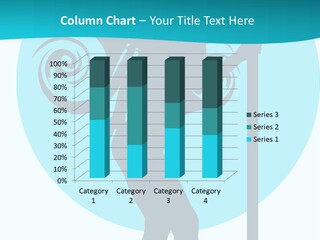 Body Standing Female PowerPoint Template