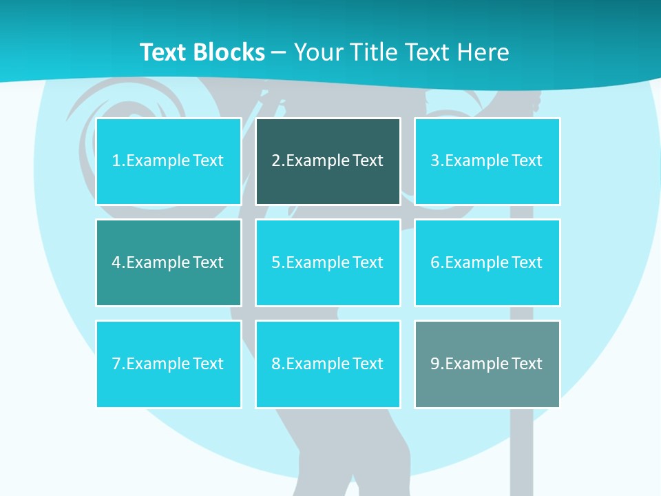 Body Standing Female PowerPoint Template