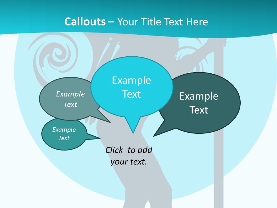 Body Standing Female PowerPoint Template