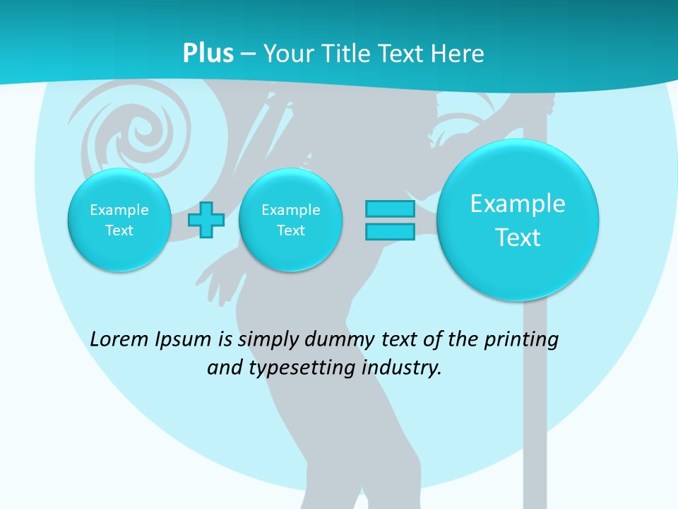 Body Standing Female PowerPoint Template