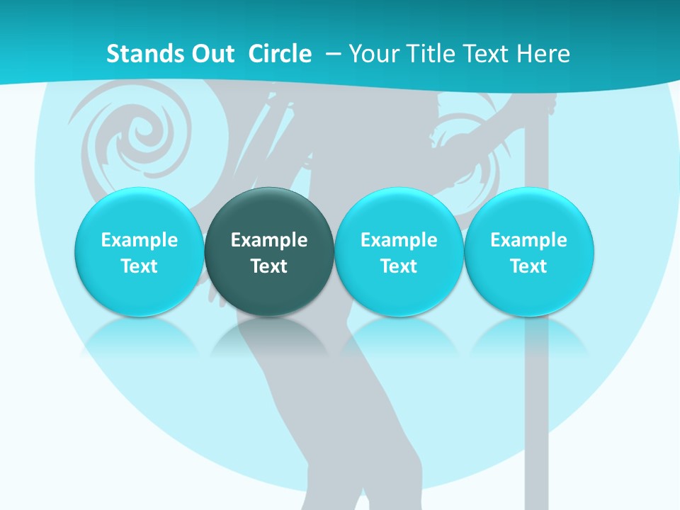 Body Standing Female PowerPoint Template