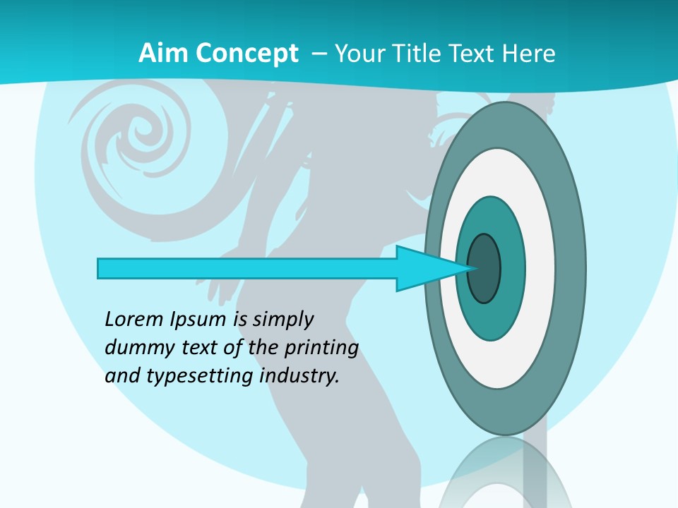 Body Standing Female PowerPoint Template