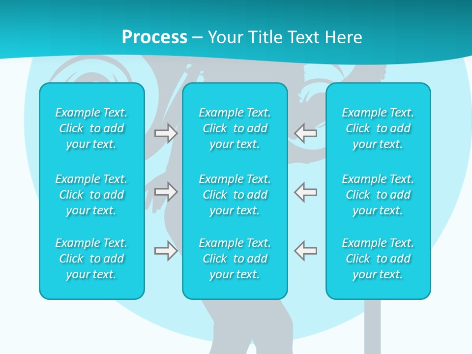 Body Standing Female PowerPoint Template
