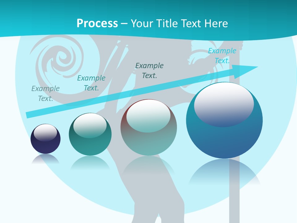 Body Standing Female PowerPoint Template