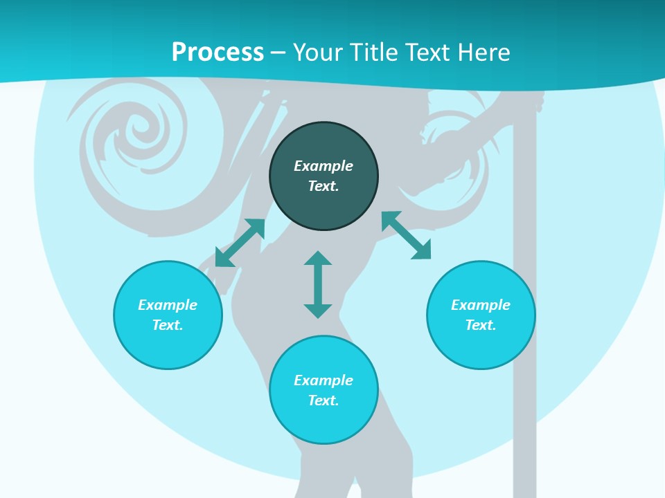 Body Standing Female PowerPoint Template
