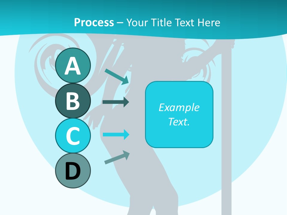Body Standing Female PowerPoint Template