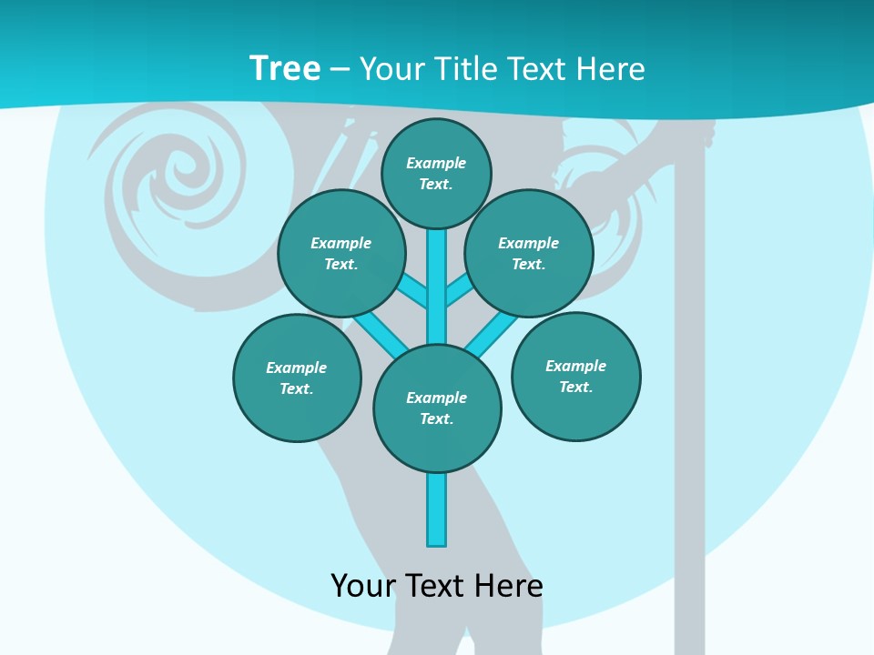 Body Standing Female PowerPoint Template