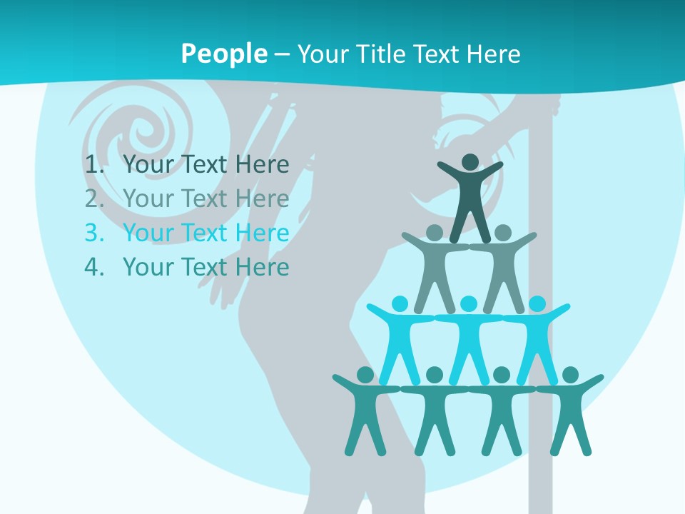 Body Standing Female PowerPoint Template