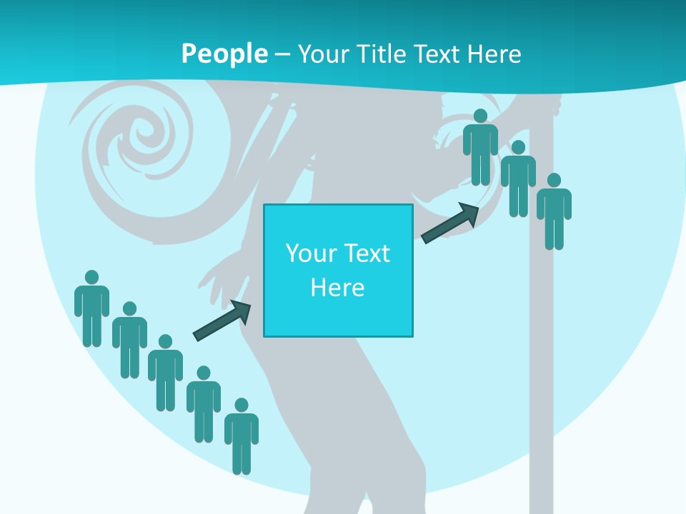 Body Standing Female PowerPoint Template