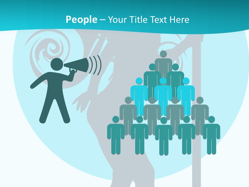 Body Standing Female PowerPoint Template