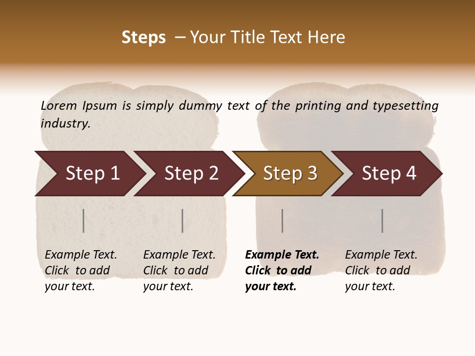 Toast Eat Fiber PowerPoint Template