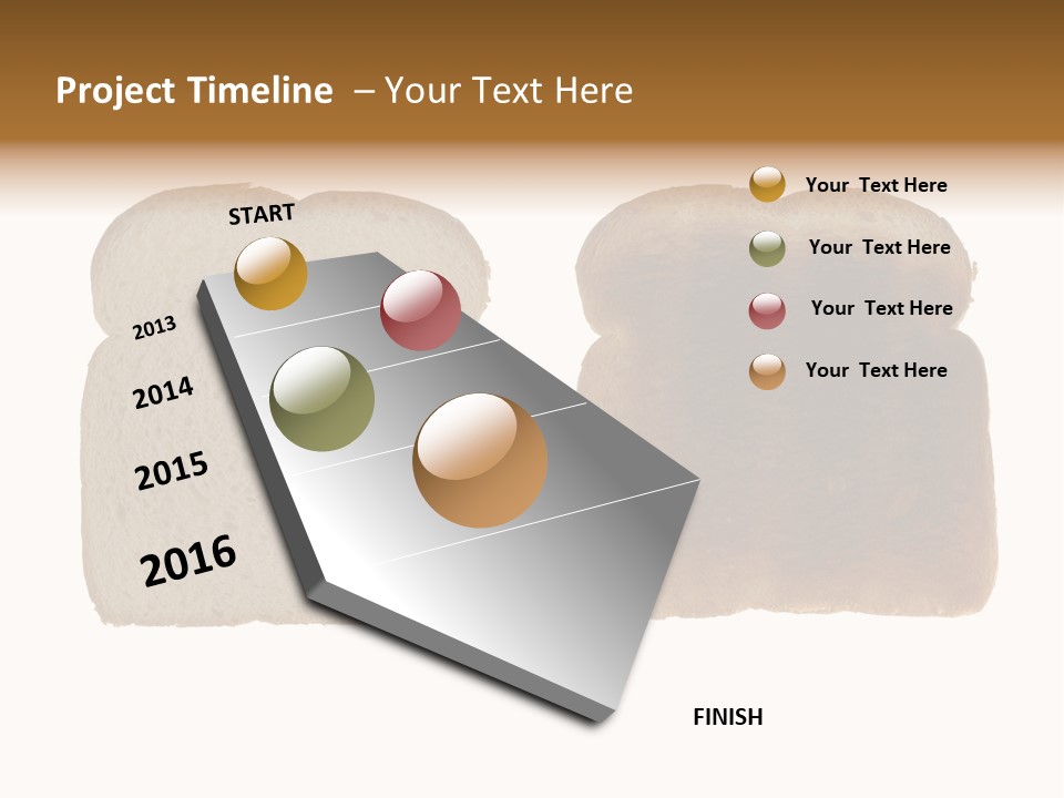 Toast Eat Fiber PowerPoint Template