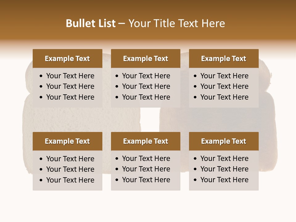 Toast Eat Fiber PowerPoint Template