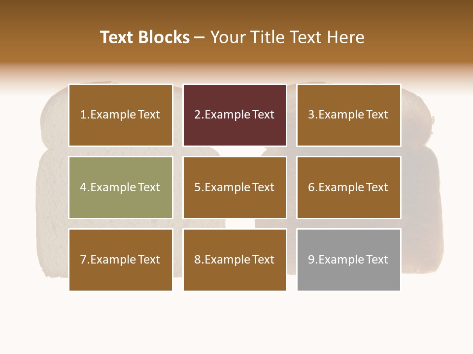 Toast Eat Fiber PowerPoint Template