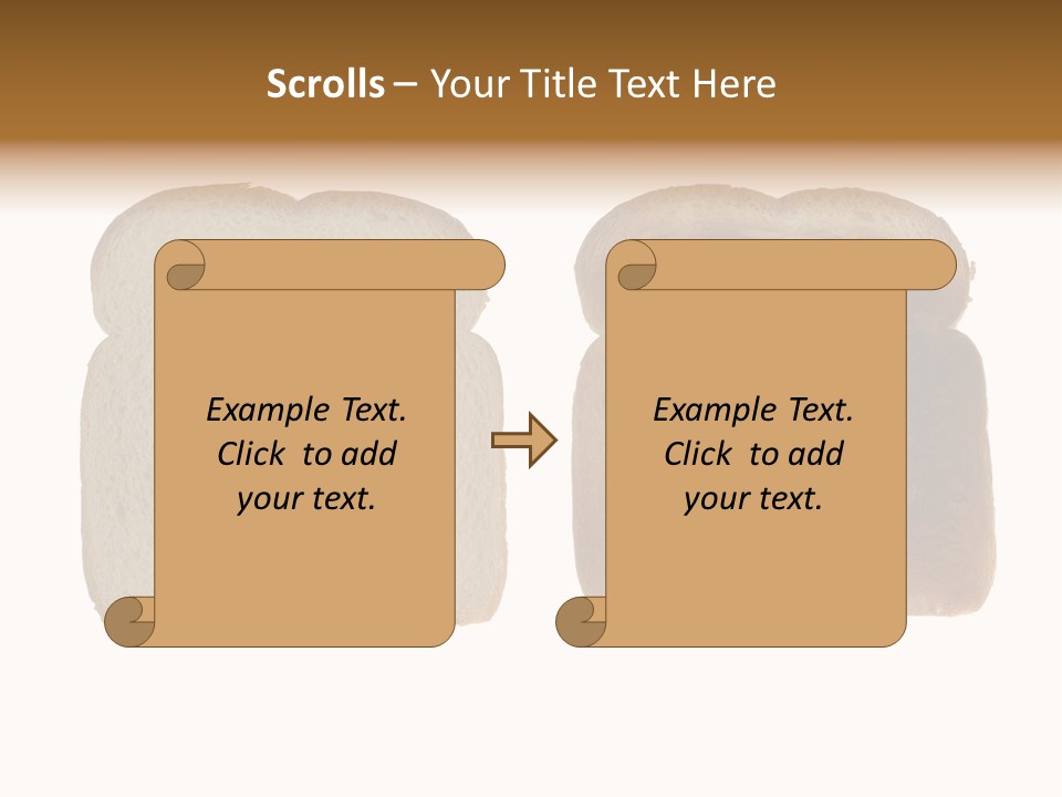Toast Eat Fiber PowerPoint Template