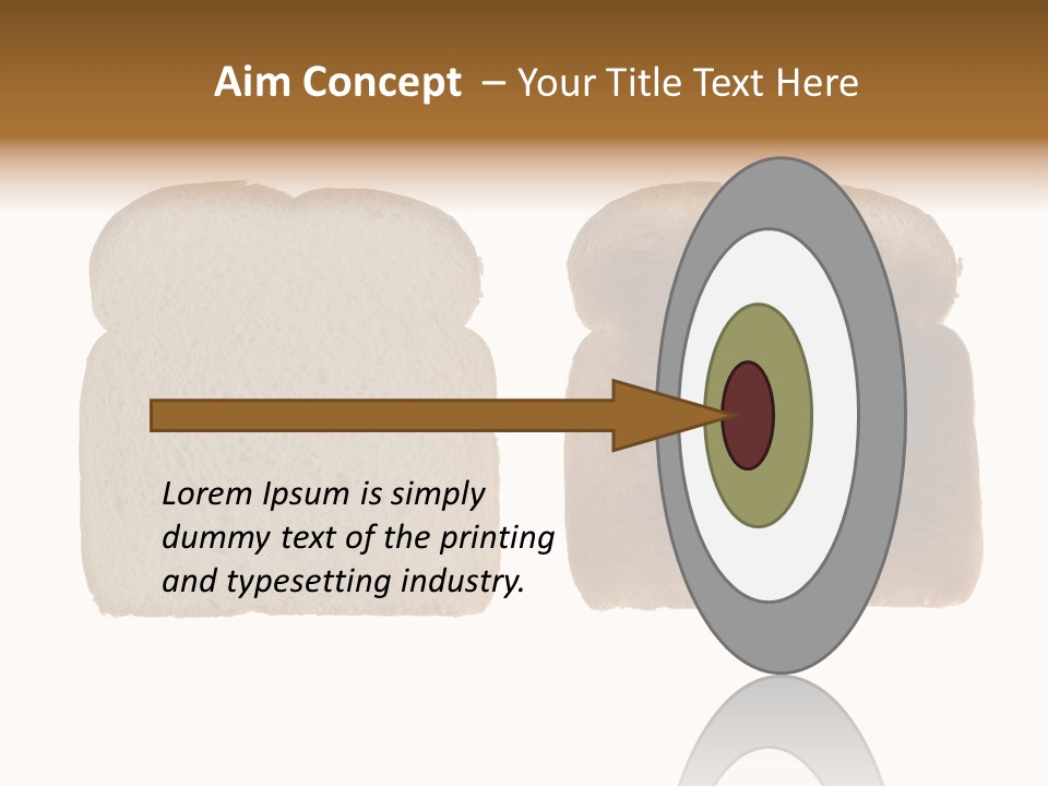 Toast Eat Fiber PowerPoint Template