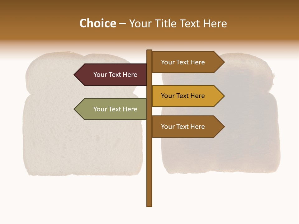 Toast Eat Fiber PowerPoint Template