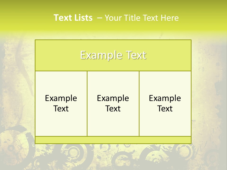Edges Handled Damaged PowerPoint Template